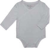 Petelulu - Bamboe Omslag Romper - 12-18 Maanden - Grijs