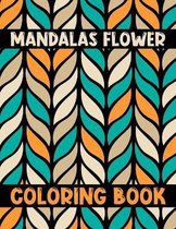 Mandalas flower Coloring Book