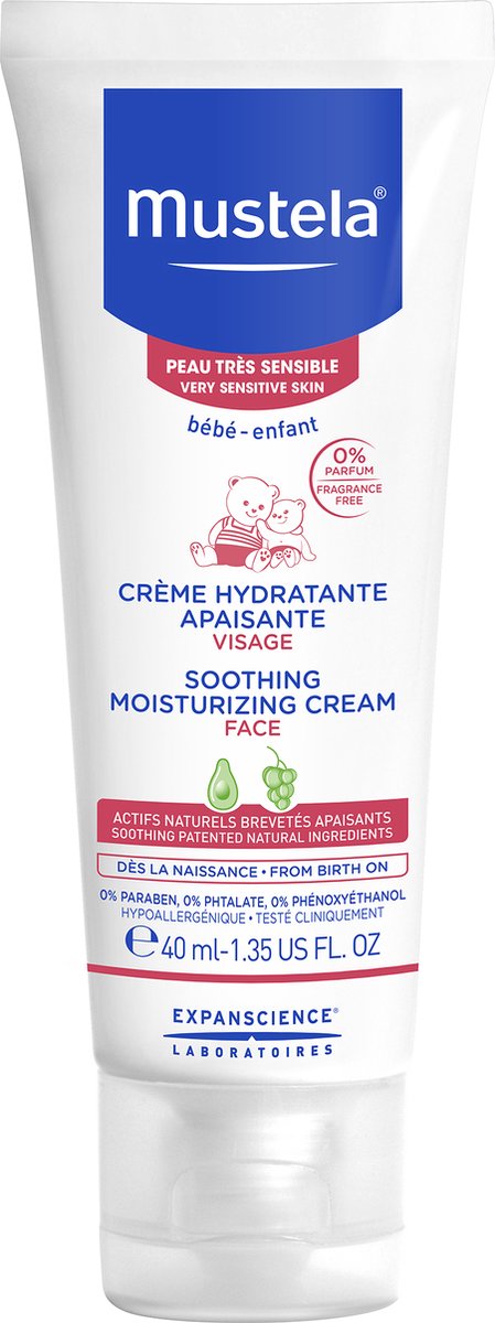 Goedkoopste Mustela - Pts Hydraterende Verzachtende Creme - 40ml