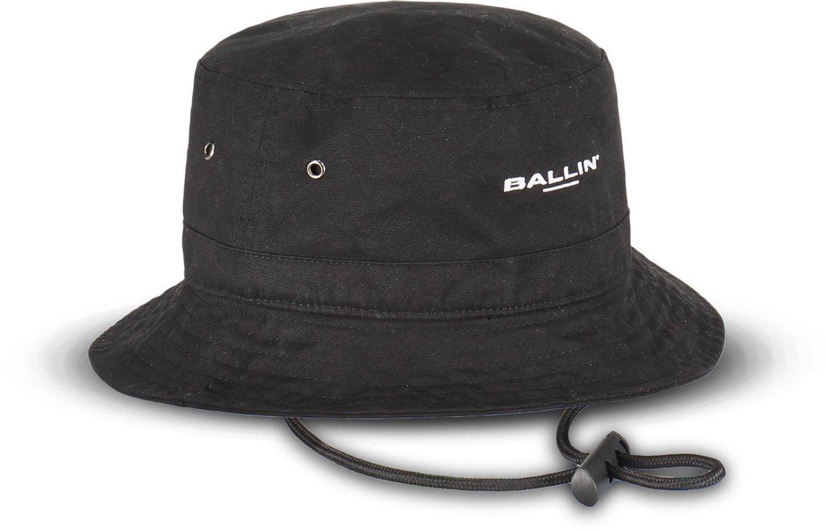 Zwarte Bucket Hat "Jo" Accessoires Hoeden & petten Vissershoeden 