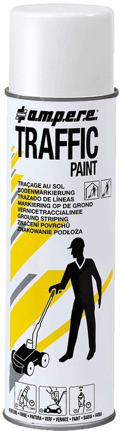 Ampere Traffic Paint markeerverf - wit