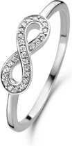 Selected Jewels Julie Dames Ring Zilver - Zilverkleurig - 16.00 mm / maat 50