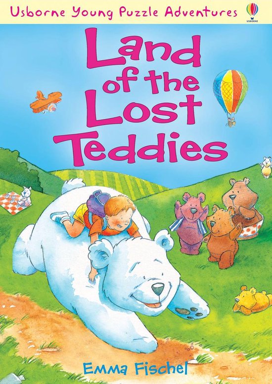 Usborne Young Puzzle Adventures - Land of the Lost Teddies:  ... - cover