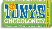 Tony's Chocolonely reep 180 gram puur amandel zeezout
