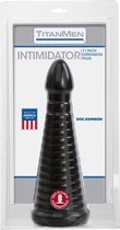 Doc Johnson TitanMen Buttplug/anaaldildo Intimidator zwart - 27,94 cm