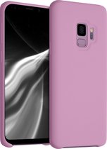 kwmobile telefoonhoesje voor Samsung Galaxy S9 - Hoesje met siliconen coating - Smartphone case in Mulberry