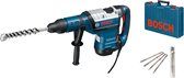 Bosch GBH 8-45 DV SDS-max Combihamer in koffer + 4 delige beitelset - 1500W - 12,5J