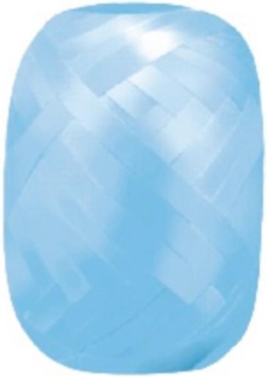 Wefiesta - Cadeaulint - 20 M x 5 MM - Lichtblauw
