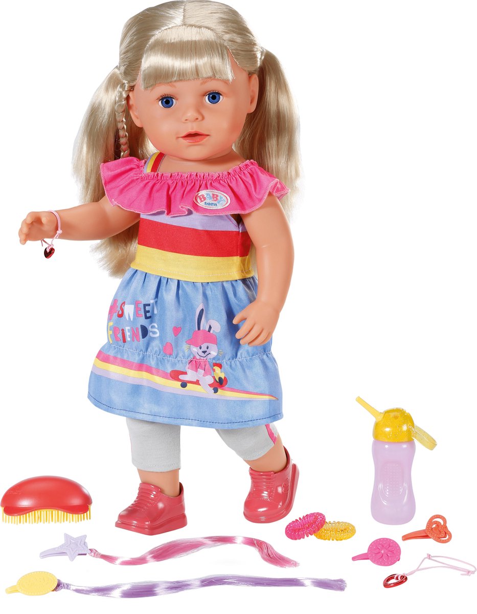 SWEET DOLL Poupée Musicale Blonde Pour Fille 43 cm