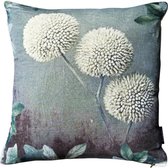 Sierkussen - Fluweel Natuur Allium - Multicolor - 45 Cm X 45 Cm