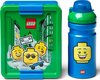 foto van LEGO Iconic Lunchset Boy - Drinkbeker en Broodtrommel - Blauw