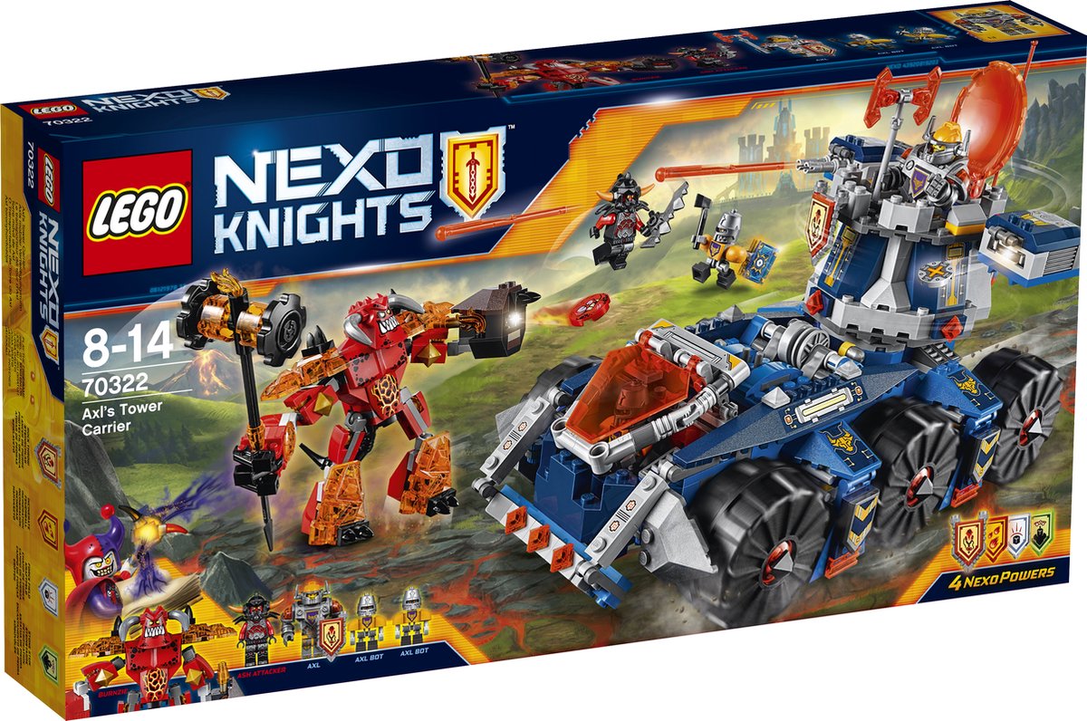 Lego 70322 Axl's Nexo Knights Axl's Tower Carrier LEGO NEXO
