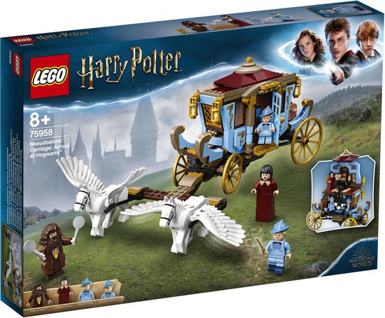 Beauxbatons' Carriage: Arrival at Hogwar