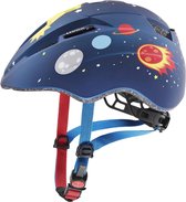 Uvex - Unisex kinderfietshelm voor kinderen - Blauw design met sterren