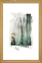 JUNIQE - Poster met houten lijst Terrafirma -40x60 /Bruin & Grijs