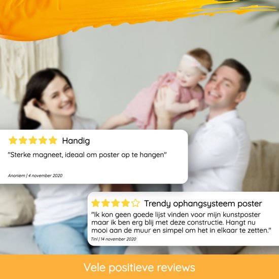 Porte-affiche (30 cm) en bois noir avec fermeture magnétique | A3 | système de suspension d'affiche - cadre d'affiche - cadre d'affiche - clip d'affiche - support d'affiche