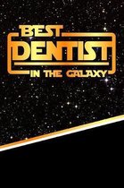 The Best Dentist in the Galaxy: Isometric Dot Paper Notebook Book 120 Pages 6''x9''