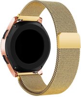YONO Samsung Galaxy Watch 3 45mm Bandje - Milanees - Goud