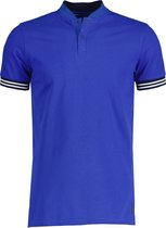 Hensen Polo - Slim Fit - Blauw - XL