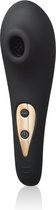 INTY Toys - Pivot - Zuigvibrator - Suction Vibrator - Clitoris Stimulator - 10 Standen - Ultra sterke kracht - Oplaadbaar via USB - 100% Silicone - Waterbestendig - Zwart