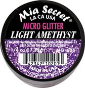 Micro Glitter Acrylpoeder Light Amethyst