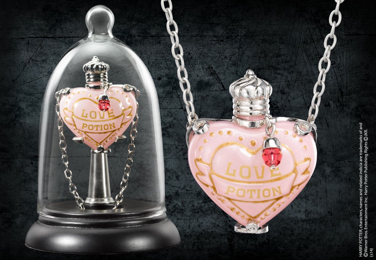 The Noble Collection Harry Potter Verzamelobject Love Potion Pendant And Display Multicolours