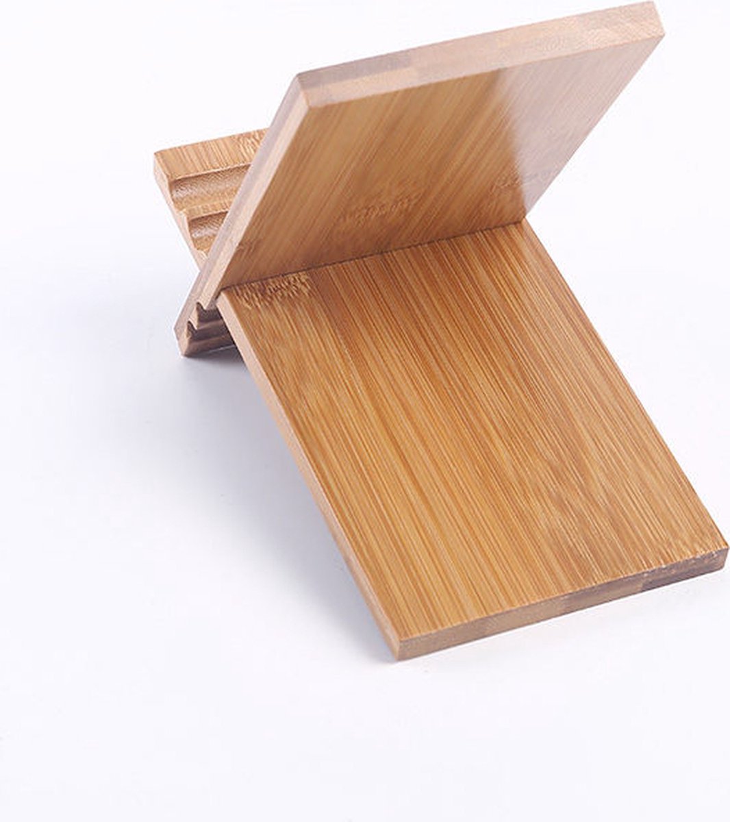 Universele telefoonhouder - Tablethouder - bamboe hout telefoon houder - tablet - IPad houder - standaard voor gsm — cadeau in Telefoon & Tablet - foto 3