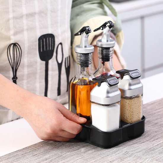 Lot De 8 Pots à Assaisonnement En Acier Inoxydable - Mini Format 4,6x2,5 Cm - Portables Pour Pique-nique, Camping, Cuisine