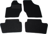 Tapis de sol personnalisés - tissu noir - adaptés pour Peugeot 307 (SW) 2004-2012 et Peugeot 308 à partir de 2008