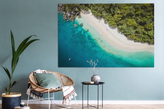 Peintures sur Toile Plage - Pierres - Australie - 150x100 cm - Décoration murale