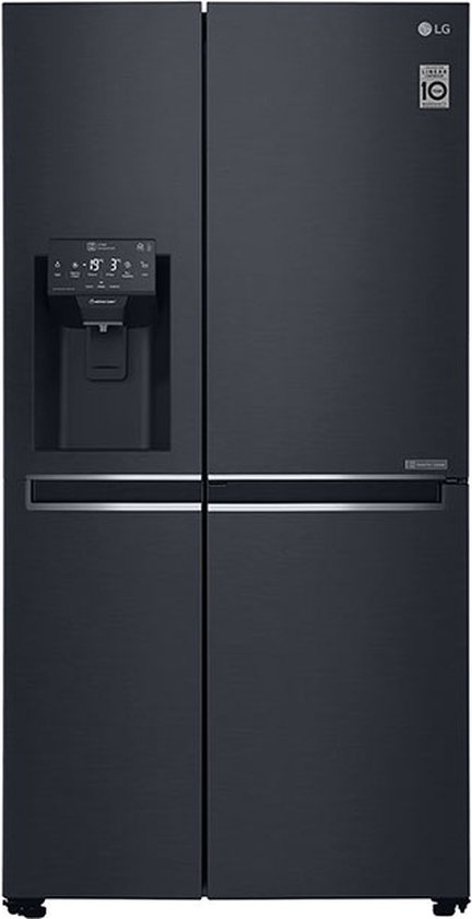 LG GSJ761MCUZ amerikaanse koelkast Vrijstaand 621 l F Zwart