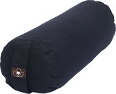 Yoga bolster eco zwart rond - Lotus