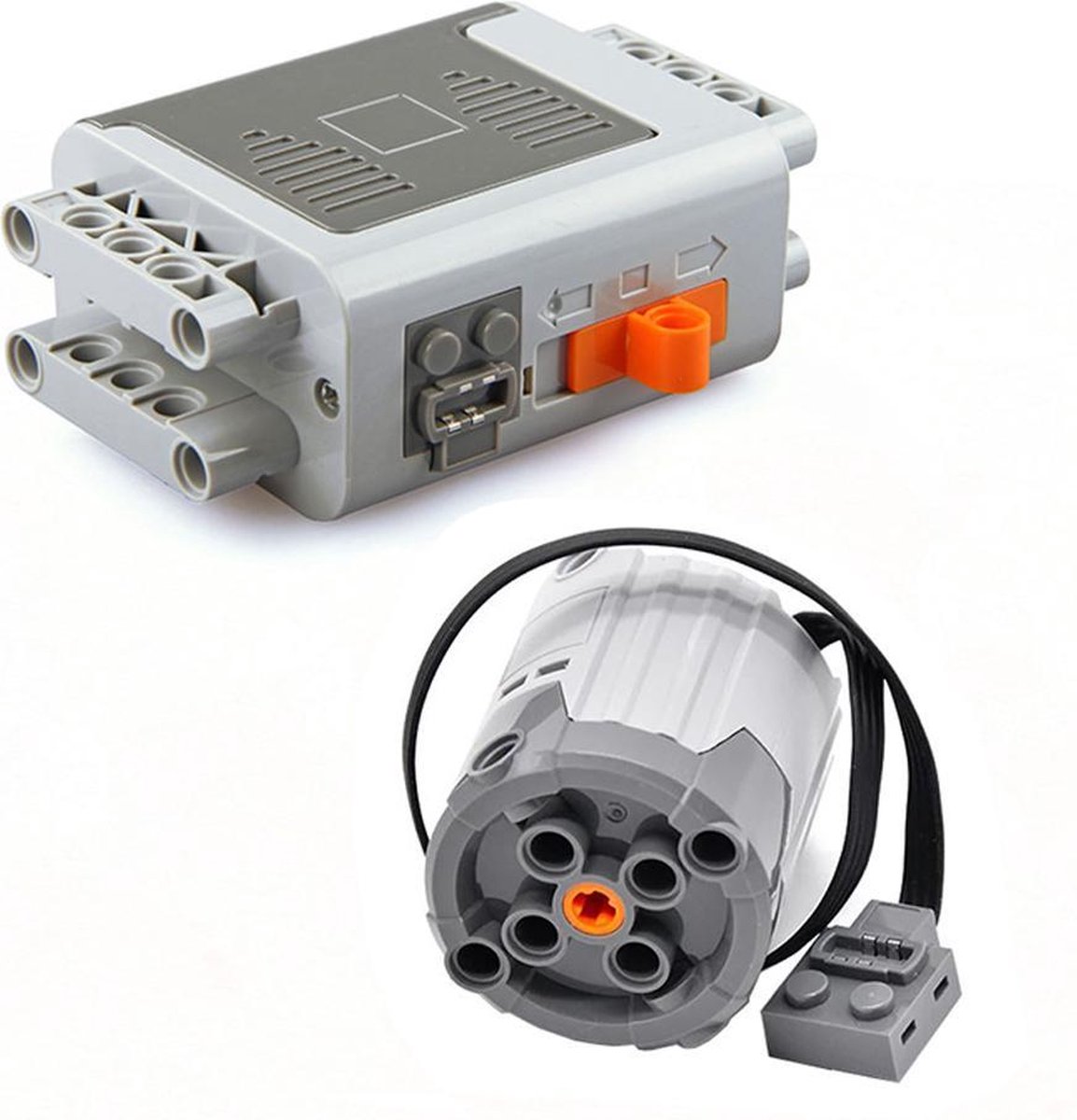 DW4Trading XL Motor + Batterijhouder - 6x AA - Serie 8882 + 8881- Compatibel met Grote Merken