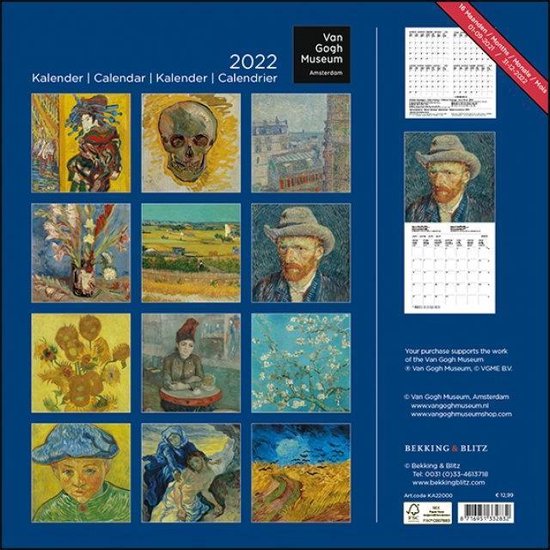 Van Gogh Kalender 2022 | bol.com