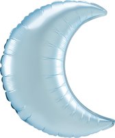 Amscan Balloon Supershape Pastel Crescent 89 Cm Bleu Clair