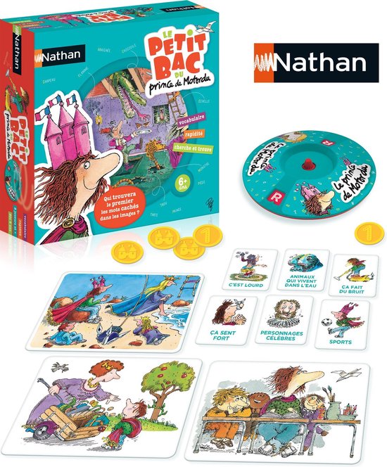 Thumbnail van een extra afbeelding van het spel Nathan 31087 bordspel Kinderen Lateraal denkspel