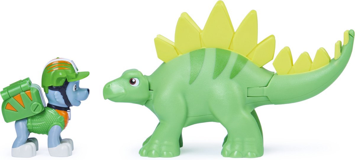 Véhicule Pat' Patrouille Chase Dino Rescue - Avec Figurine Chase Et Dinosaure Mystère, Friction, Sans Piles (3 Ans Et +)