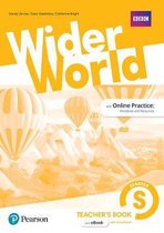 Wider World Starter Teacher's Book with Codes & Dvd-Rom Pack