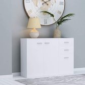 Medina Dressoir 105x30x75 cm spaanplaat wit