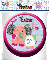 Luna Feestborden The Littlies Meisjes 23 Cm Papier 6 Stuks