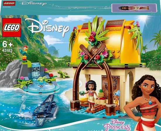 LEGO Disney Princess ? Disney La maison sur l'île de Vaiana 43183 - Kit  de