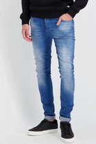 Cars Jeans Dust Super Skinny 75528 94 70ties Blue Mannen Maat - W40 X L34