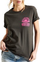 Superdry T-shirt - Vrouwen - Zwart/Roze
