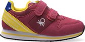 Benetton Joy Mx Velcro Lage sneakers - Meisjes - Roze - Maat 33