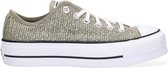 Converse Chuck Taylor All Star Lift Ox Lage sneakers - Dames - Groen - Maat 36,5