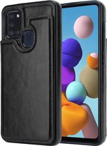 ShieldCase Samsung Galaxy A21s wallet case - zwart