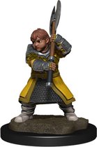Critical Role: Unpainted Miniatures - Dwarf Dwendalian Empire Fighter Female