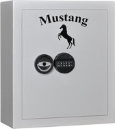 MustangSafes Sleutelkluis MSK 60-10 S2  - 70 Sleutelhaken - 60 x 52 x 25 cm - VDS Elektronisch Codeslot MS-EM2020 (2 gebruikerscodes)