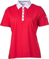 Dames polo Rood | Maat 4XL