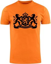 Oranje Nederlands Elftal Heren t-shirt | EK | WK | leeuw | wapen | holland